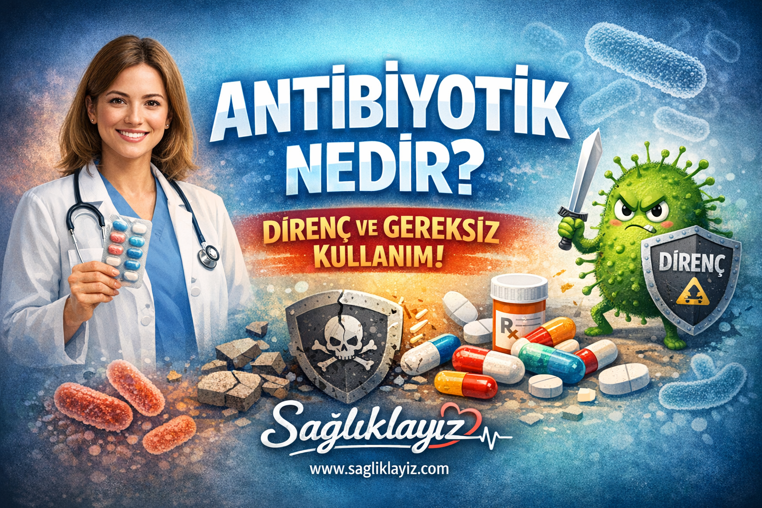 Antibiyotik nedir? Gereksiz antibiyotik kullanımı neden zararlıdır?
